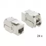 DELOCK 86405 RJ45/LSA Cat.6A modulis, metalinis