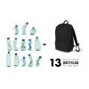Kuprinė DICOTA D31696 Juoda, iš perdirbto PET