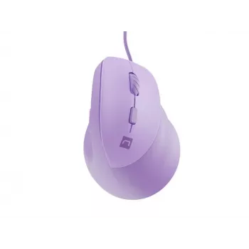 NATEC Crake 2 Pro pelė, vertikali, dešinei rankai, USB-A, optinė, 12800 DPI, violetinė