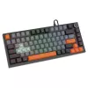 Savio ASTRAL BLACK JADE 3 SPALVŲ klaviatūra žaidimams USB QWERTY US International