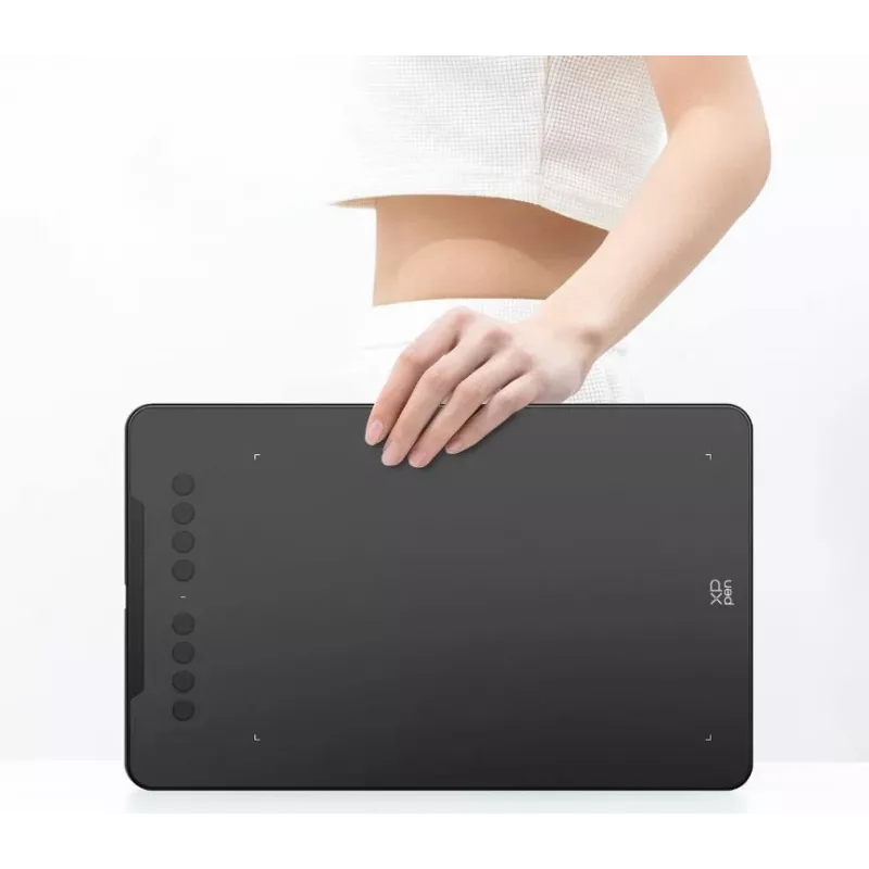 Grafikos planšetė XP-Pen DECO 01 V3 – 5080 lpi, 254 x 158,75 mm, juoda, USB (laidinis ir belaidis)