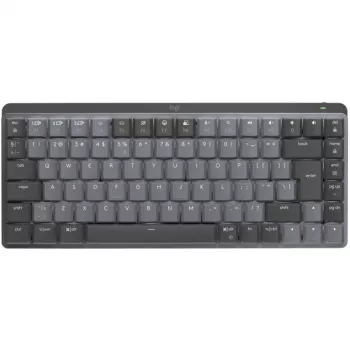 LOGITECH MX Mini Mechanical, belaidė klaviatūra, Tenkeyless 80-87%, RF belaidis + Bluetooth, mechaniniai jungikliai