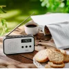 Nešiojamas skaitmeninis radijas Adler AD 1907 – AM/FM, skaitmeninis derintuvas, žadintuvas, USB-C, 600 mAh baterija, LCD, 20 stočių atmintis, teleskopinė antena
