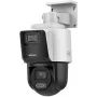 Hikvision TandemVu 4MP+4MP 4X POE PTZ tinklo kamera
