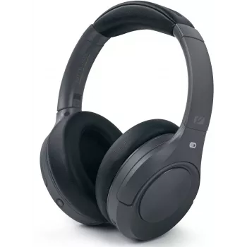 Ausinės muse M-295 ANC – belaidės ant ausų, Bluetooth ir USB-C, 20–20 000 Hz, 260 g, pilkos