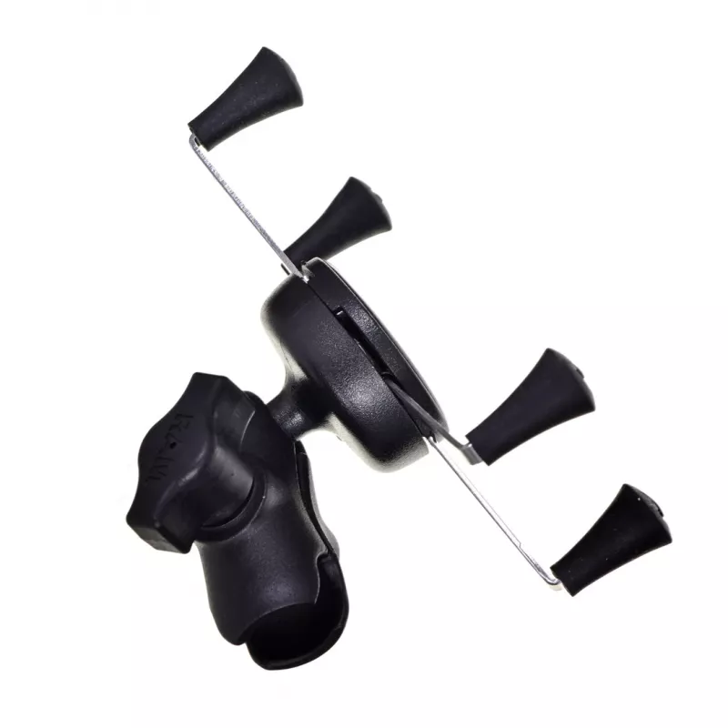 RAM Mounts X-Grip didelis telefono laikiklis su motociklo šakės stovo pagrindu