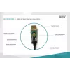 HDMI AOC hibridinis šviesolaidinis laidas Digitus AK-330125-100-S