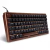 Sharkoon 100068081 Klaviatūra USB QWERTZ Vokiška Juoda Mediena 75%