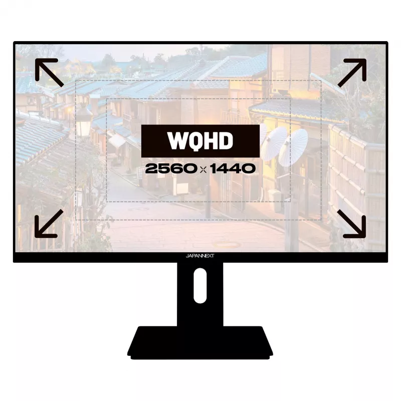 JAPANNEXT JN-27IPS4FLWQHDR-HSP 27 colių WQHD IPS monitorius