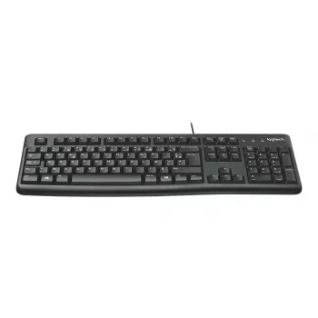 Logitech K120 laidinė klaviatūra, USB, QWERTZ, juoda
