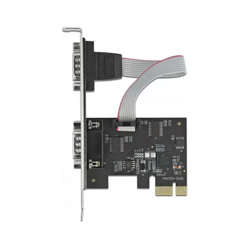 DeLOCK PCI Express x1 į 2 x RS-232 nuosekliojo prievado plokštė