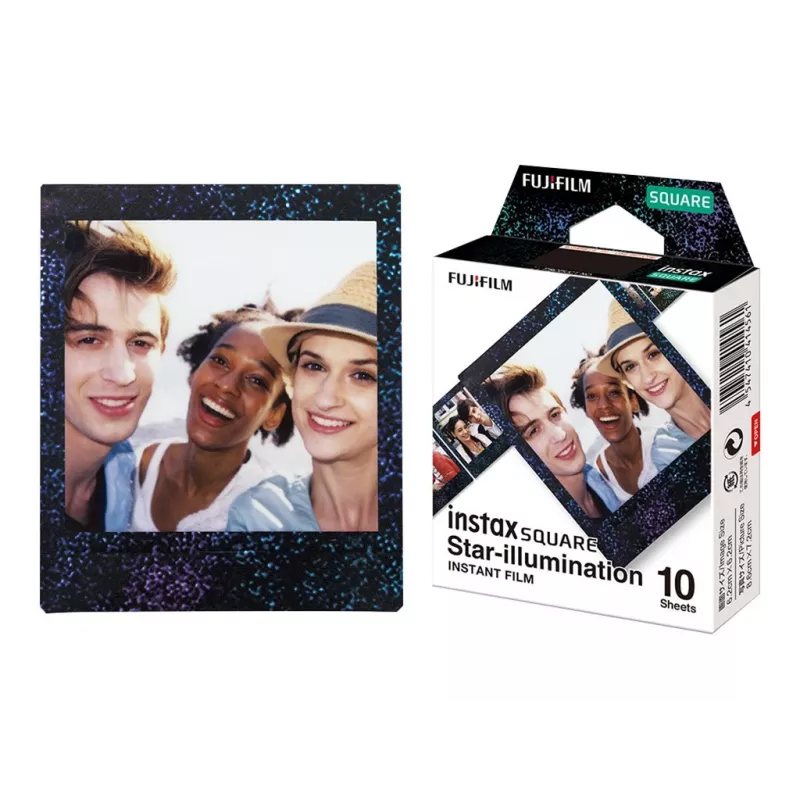 Fujifilm Instax Square Star Illumination juostelė (10 lapelių) | 86 x 72 mm