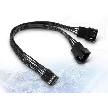 SATA kabelis Inter-Tech 88885521 0,15 m Juodas Vyriškas/Moteriškas