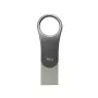 USB atmintukas Silicon Power 16 GB USB Type-A / USB Type-C, USB 3.2 Gen 1, titano spalva, cinko korpusas