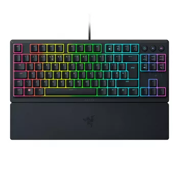 Razer Ornata V3 Tenkeyless žaidimų klaviatūra USB QWERTZ juoda