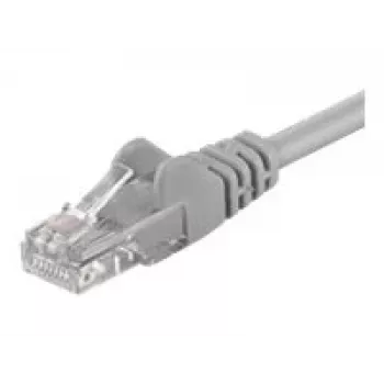 Wentronic Goobay CAT 5e Patch laidas, U/UTP, pilkas, 15 m - CCA vario mišinys (68352)