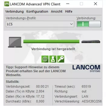 LANCOM Advanced VPN Client (Windows, 10 vartotojų) - ESD