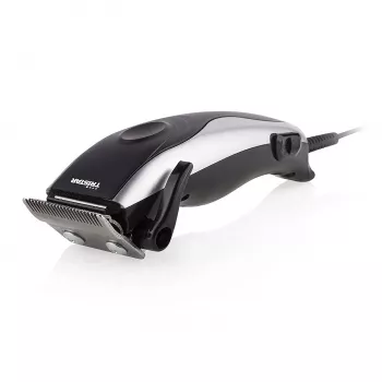 Tristar plaukų kirpimo mašinėlė Step precise 3–12 mm, juoda/nerūdijantis plienas