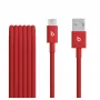 Apple Beats USB-A į USB-C pintas laidas (1,5 m) – Rapid Red (MFEJ4ZM/A)
