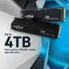 Crucial Memory T700 PCI-Ex Gen 5 NVMe M.2 SSD, 1TB
