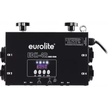 Dimmerpack EUROLITE EDX-4RT 4 kanalų RDM dimmer pack (70064074)