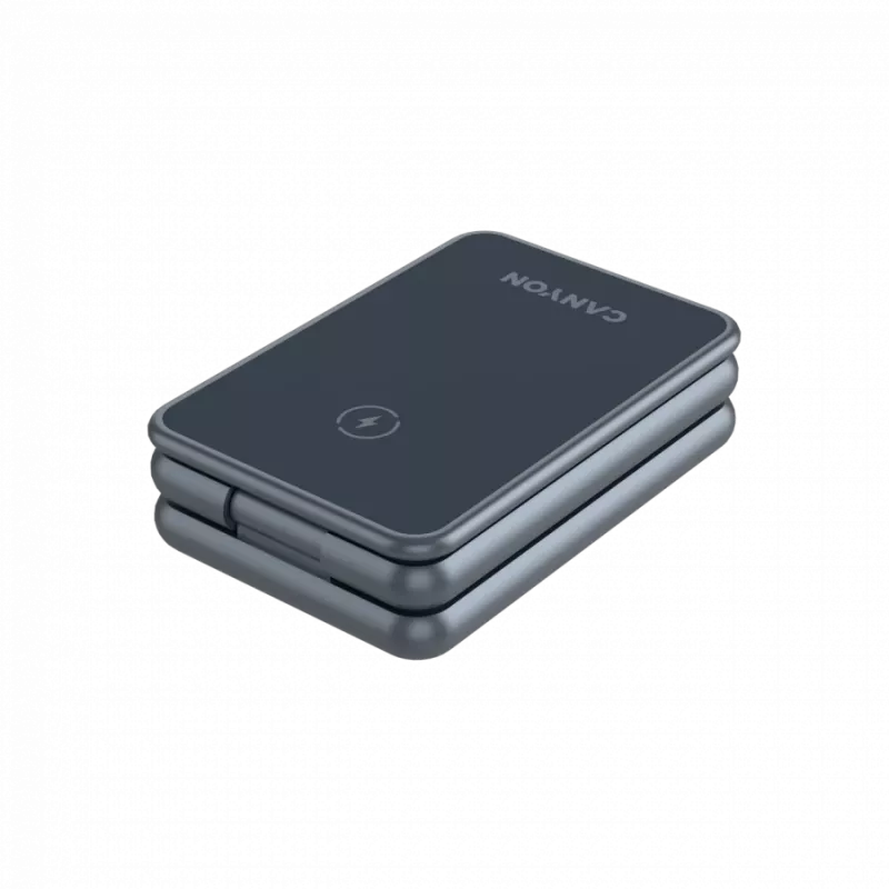 CANYON OnCharge 309 sulankstomas belaidis 3v1 įkroviklis 15W metalinis