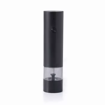 Druskos malūnėlis PROMIS MP34, keraminis peiliukas, reguliuojamas smulkumas, 180 mm, juodas, USB