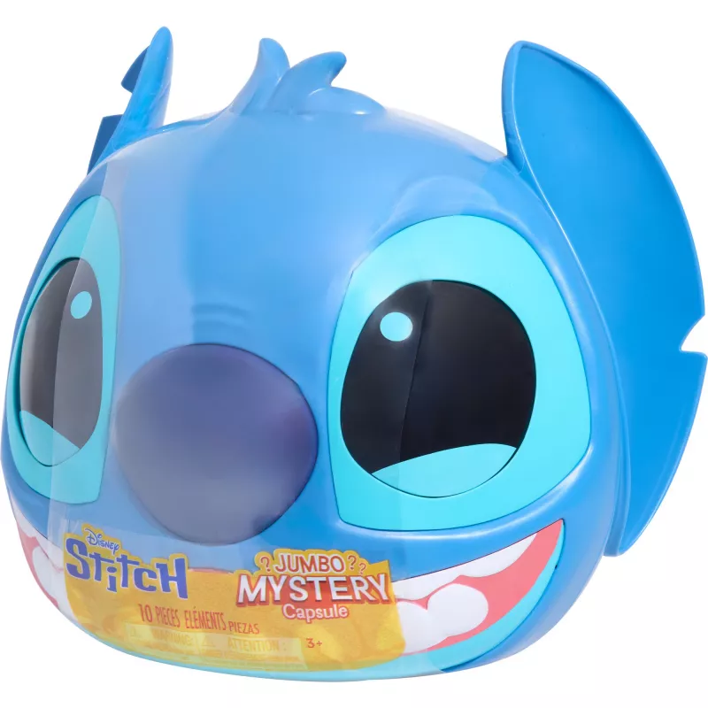 Disney Stitch Jumbo paslapties kapsulė, žaidimo figūrėlė