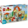 Konstruktorius LEGO DUPLO Ūkio gyvūnų priežiūros rinkinys 10416 – 74 detalės, 2 figūrėlės, nuo 2 metų