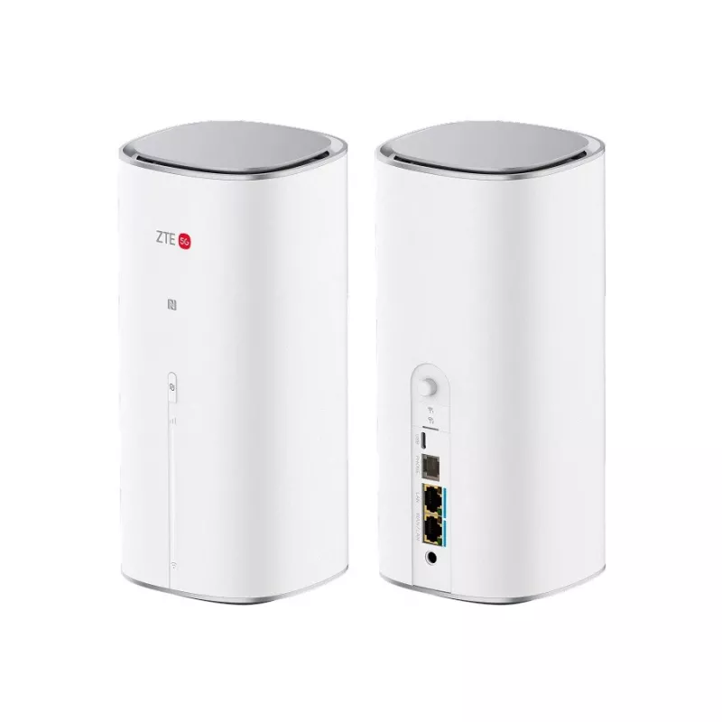Maršrutizatorius ZTE G50 Wi‑Fi 7 5G dviejų juostų su SDX72‑1, 2.5 GbE, USB‑C, SIM lizdu