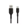 Belkin pintas USB-C į USB-A kabelis, 15 cm, juodas