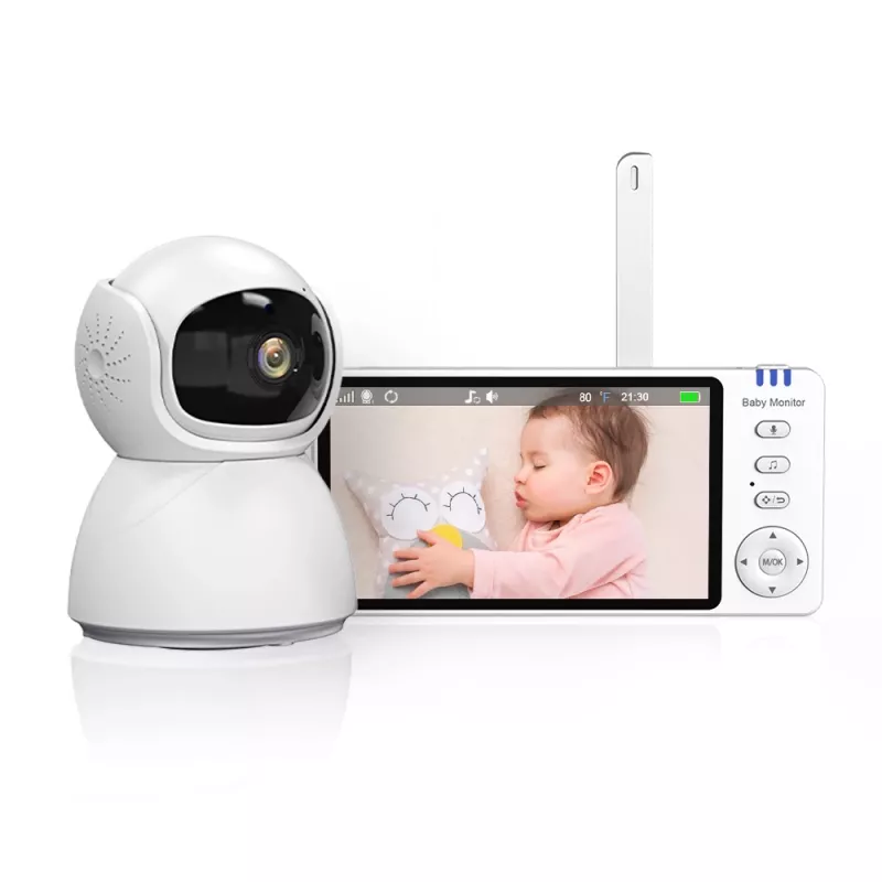 Extralink REYA NIANIA ELEKTRONICZNA MO570 su 5 colių monitoriumi VOX 2,4 GHz