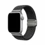 Armbandas GUAN Premium Apple Watch 38/40/41/42mm – juoda/pilka pakaitinė apyrankė