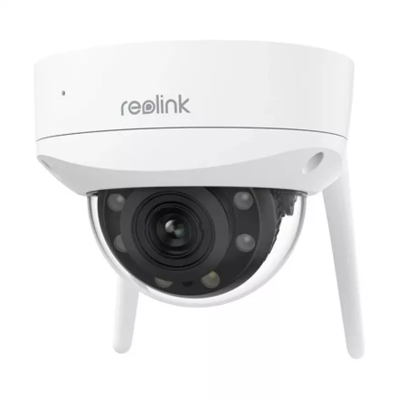Reolink W437 kupolinė 4K Ultra HD vandalizmui atspari kamera, 8 MP, 2.7-13.5 mm, IP67, H.265, Micro SD iki 256 GB