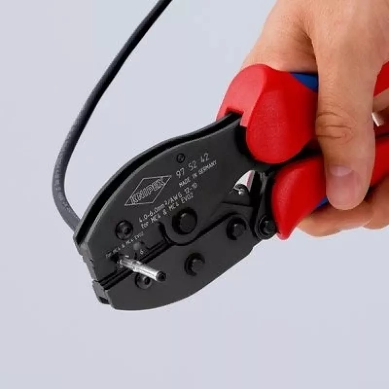 KNIPEX PreciForce užspaudimo replės MC4 / EVO2