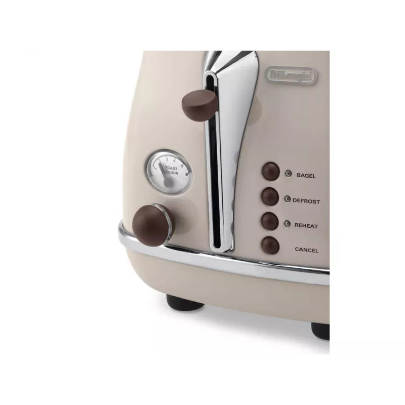 De’Longhi 2103.BG 2 griežinėliai 900 W Smėlio spalvos skrudintuvas