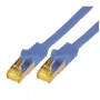 Tinklo kabelis M-Cab 7,5 m RJ-45 Cat7 mėlynas S/FTP