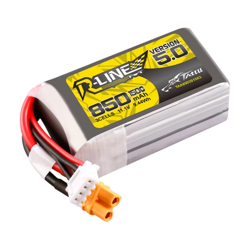 Baterija Tattu R-Line 5.0 850 mAh 11,1 V ličio polimerinė