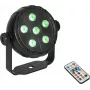 LED prožektorius EUROLITE PK-3 USB TCL 3W RGB – kompaktiškas USB RGB prožektorius, 3W