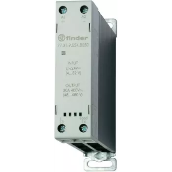 Finder elektroninė relė (SSR) serija 77 77.31.9.024.8050, 1 normaliai atviras kontaktas, 30 A