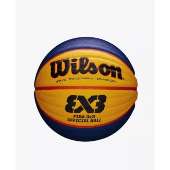 Wilson WTB0533ID krepšinio kamuolys, vidaus ir lauko naudojimui, mėlyna, oranžinė, geltona