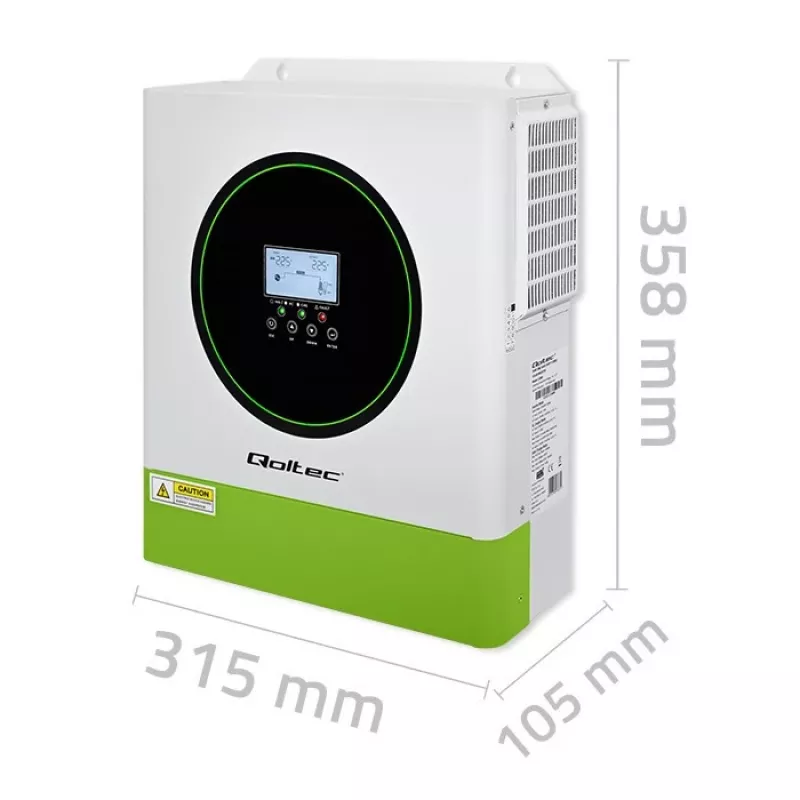 Hibridinis saulės inverteris Off-Grid 3500W su Wi-Fi