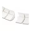 Kabelių kanalas DeLOCK 740 x 75 mm reguliuojamo aukščio baltas