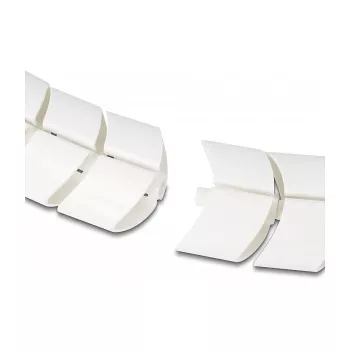 Kabelių kanalas DeLOCK 740 x 75 mm reguliuojamo aukščio baltas