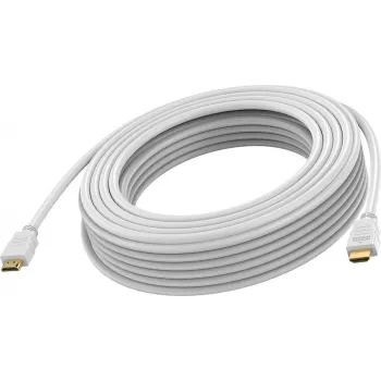 Vision TC 15MHDMI8K didelės spartos HDMI kabelis, HDMI kištukas į HDMI kištuką, 15 m, 48 Gbps, 8K 60 Hz, dvigubas izoliavimas, baltas