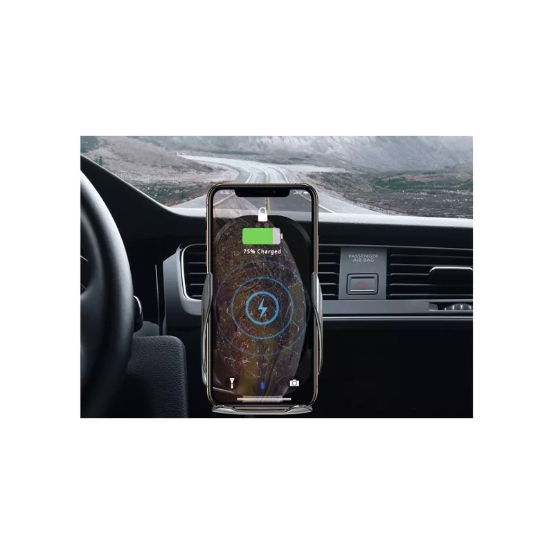 Universalus išmaniojo telefono ir planšetės laikiklis TECHNISAT SmartCharge 3 su integruotu įkrovimu (76-4977-00)