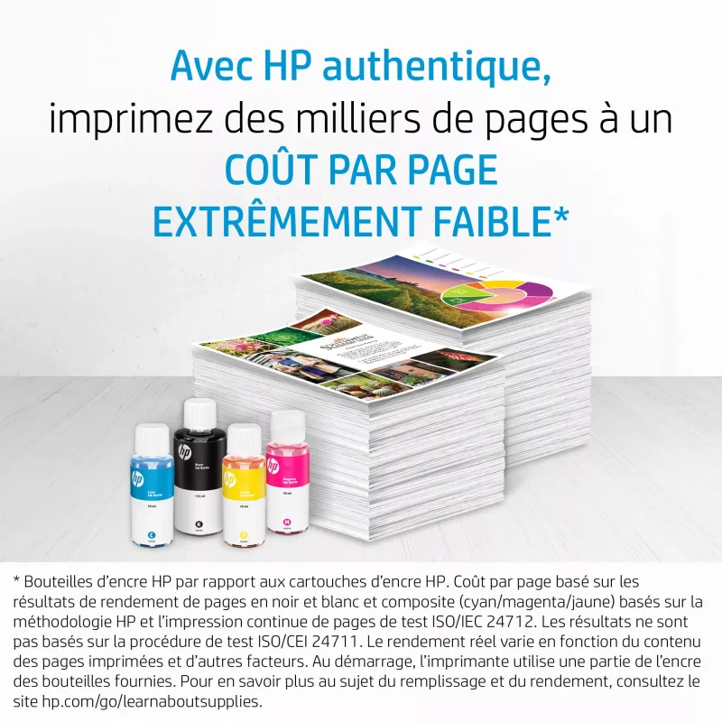 HP GT53XL 135 ml Originalus rašalo butelis, juoda