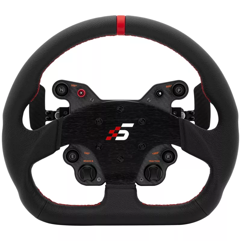 Simagic GT1-SD Leather lenktyninis vairas, nuimamas, odinis, sim rigams