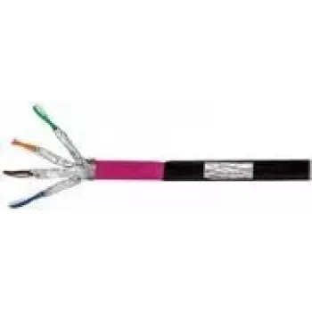 Logilink Professional - Bėginis kabelis - 250 m - S/FTP - 7 kategorijos žaliavinis kabelis - Be halogeno, lauke, Gigabit Ethernet palaikymas, tiesioginis kasimas - Juoda (CPV0083)