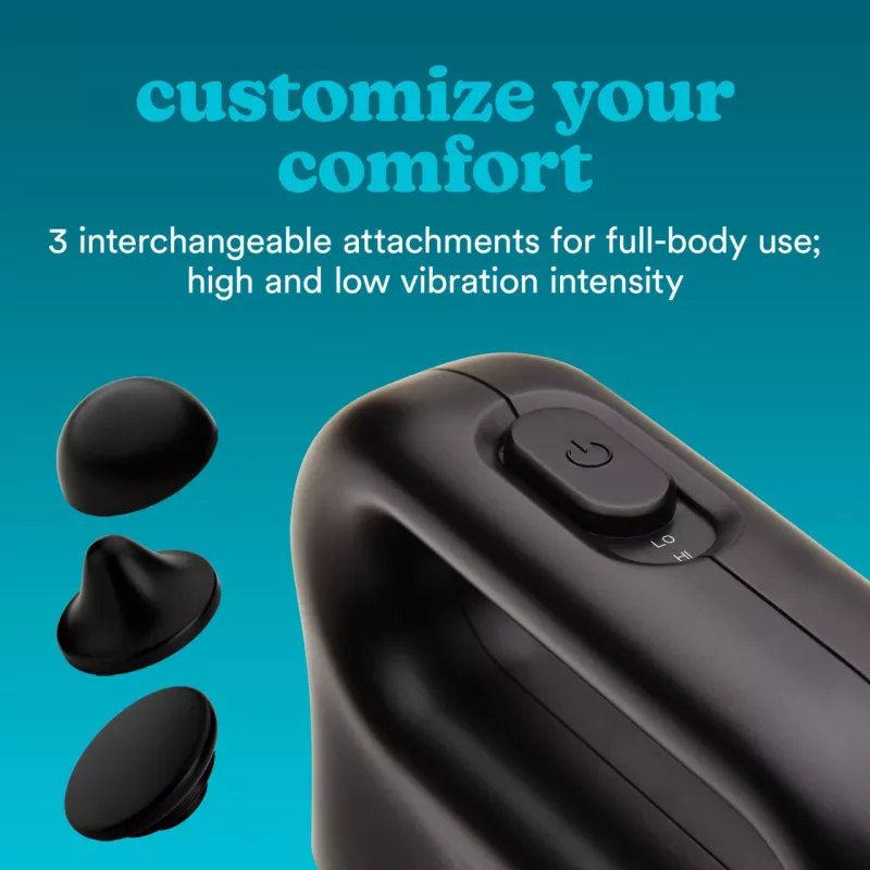 Nešiojamas vibracinis masažinis pistoletas HoMedics HHP-120BK